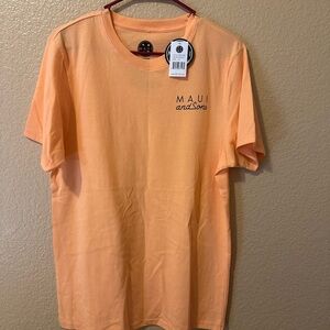 Maui and Sons Orange Short Sleeve Tee